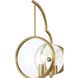 Into Focus 1 Light 7 inch Artisan Brass Wall Sconce Wall Light